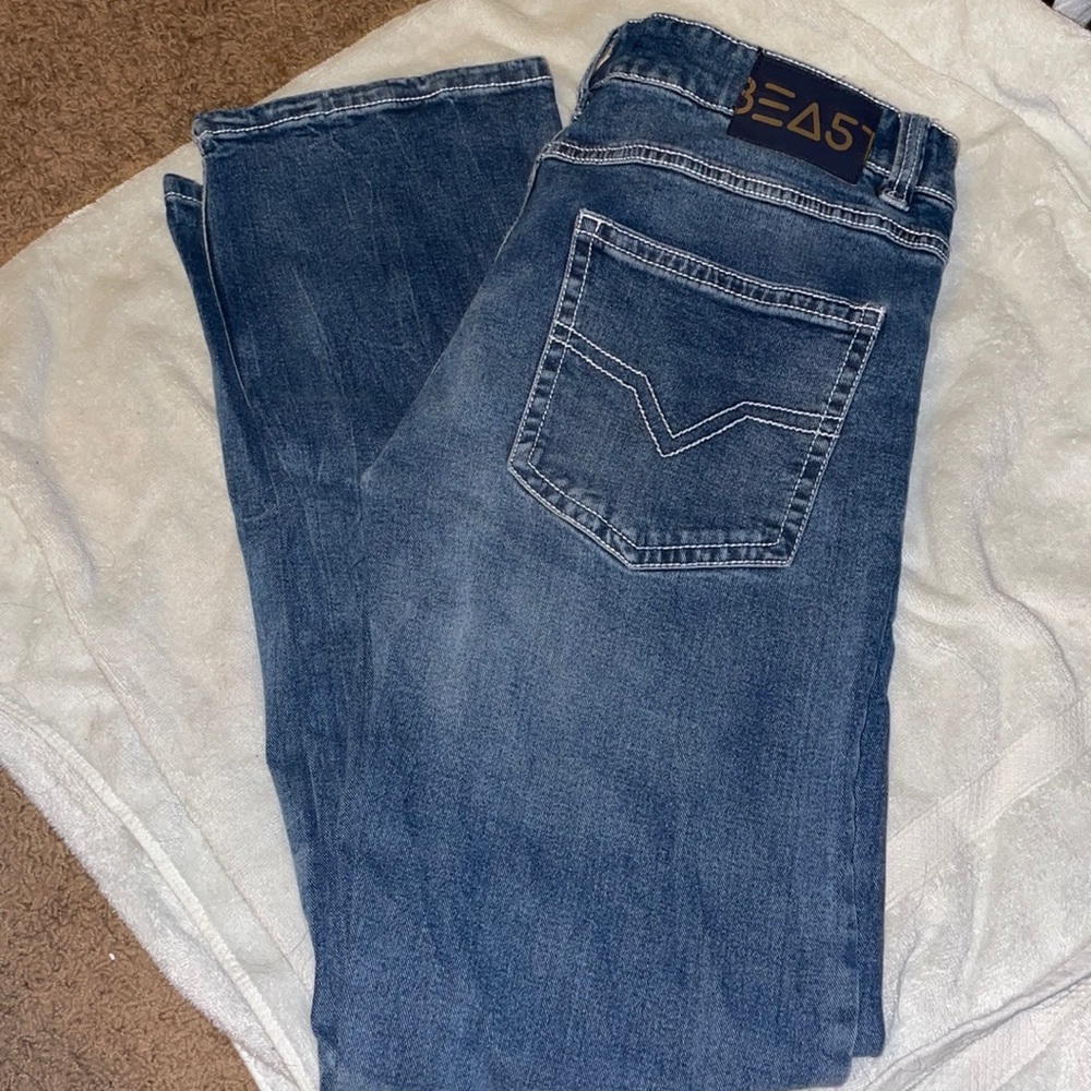 Indigo Beast Bootcut Jeans